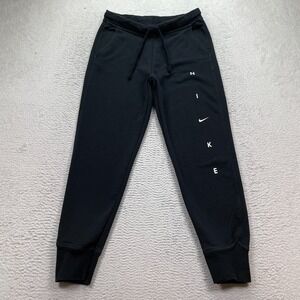 NIKE Womens Black pants Size Small 28x27 DJ0771-010  Dri-Fit Sportswear Training